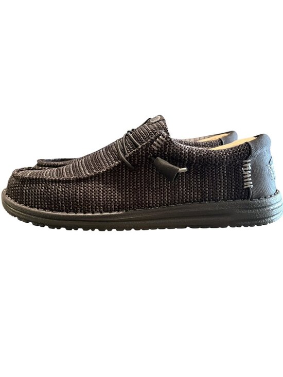 Hey Dude Wally Stretch Sox Black Loafer Slip On Shoes Mens 11 NWT main image 7